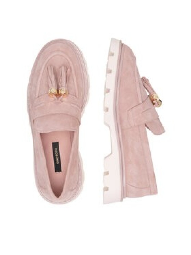 Gino Rossi Loafersy SIMON-115856. Różowy