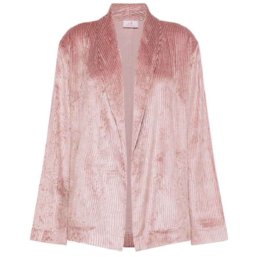 Żakiet Deha Viscose Velvet Blazer Damskie