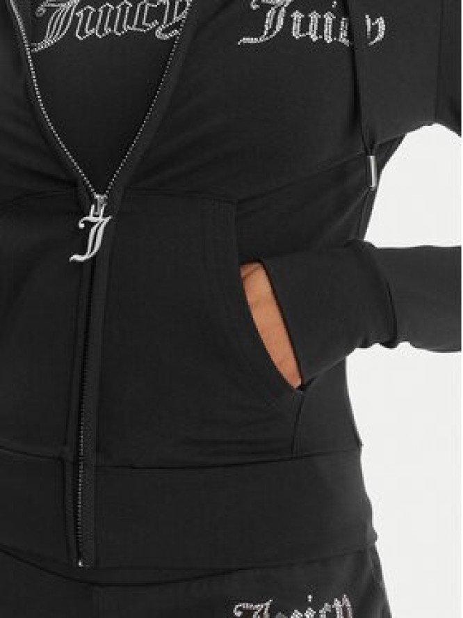 Juicy Couture Bluza Oola JCWAS126306 Czarny Slim Fit