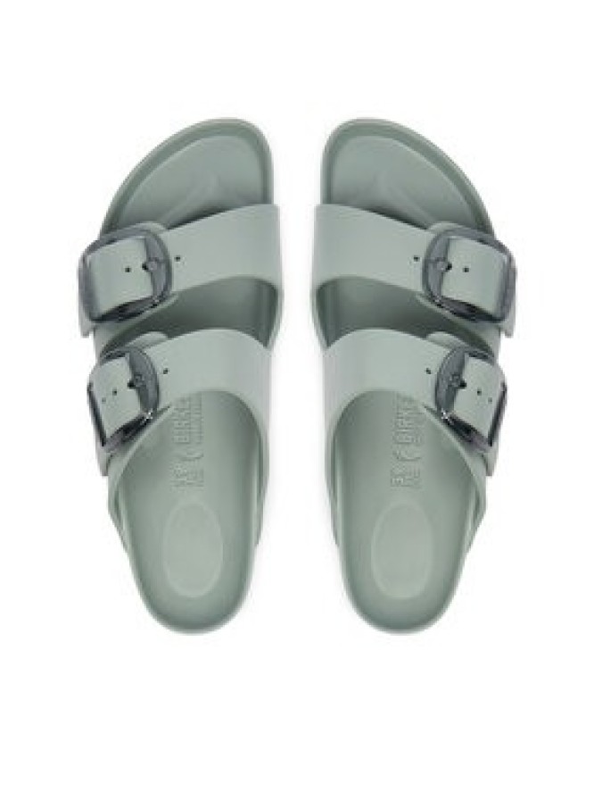 Birkenstock Klapki Arizona Stealth Buckle 1031301 Zielony