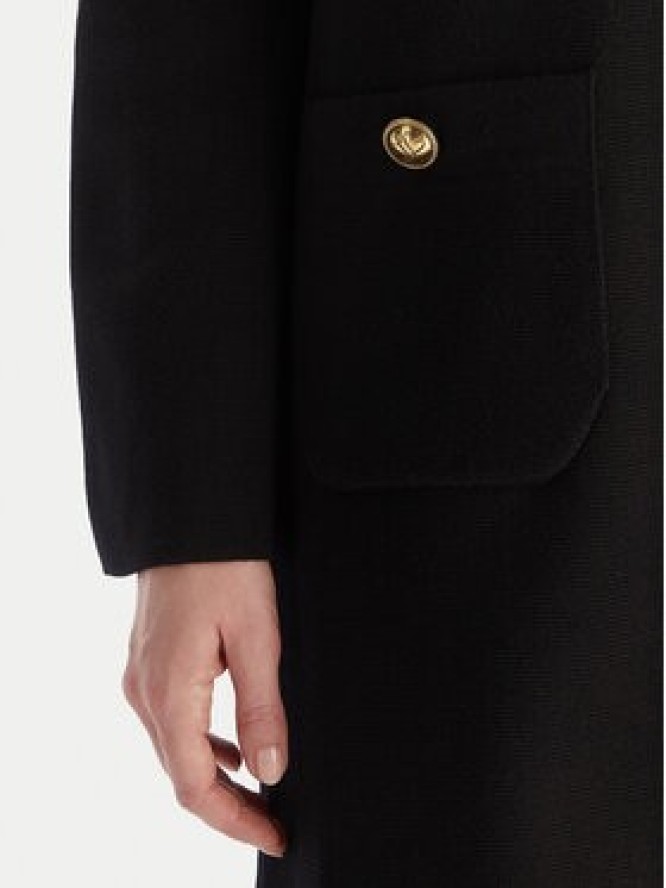 Luisa Spagnoli Sukienka dzianinowa Magilla 100109 Czarny Regular Fit