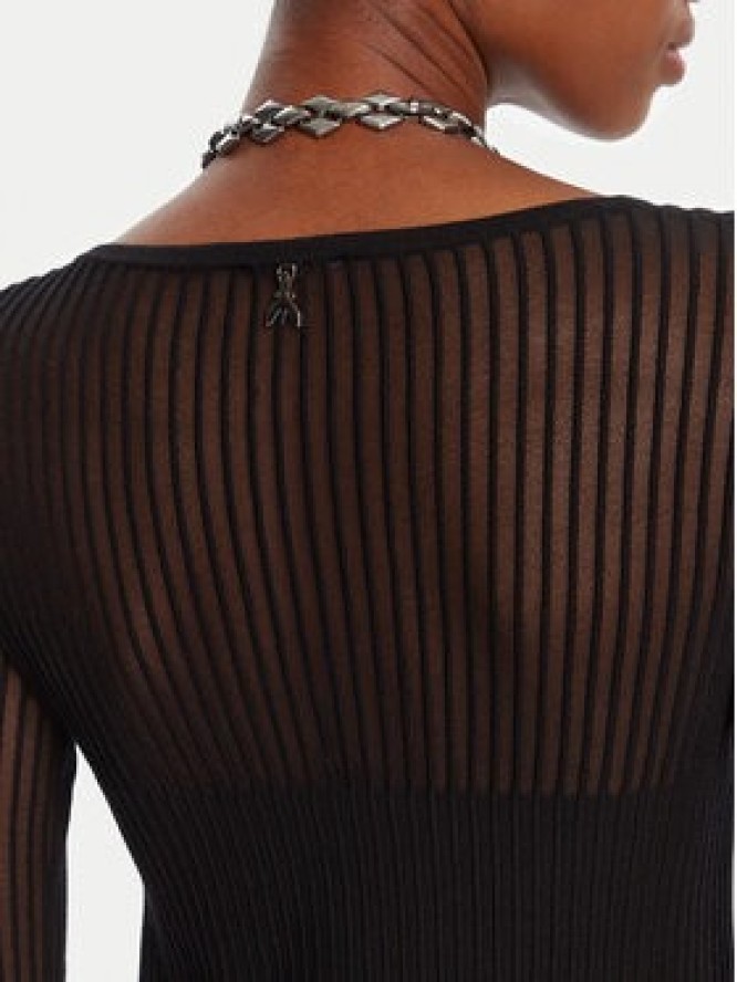 Patrizia Pepe Sweter 8K0305/K143-K103 Czarny Regular Fit