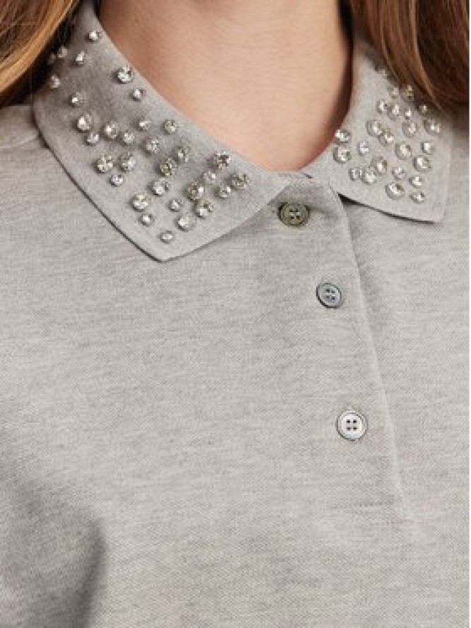 Marella Polo Gonzaga 2513951014 Szary Relaxed Fit