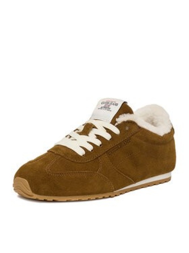 Guess Jeans Sneakersy EO-GSJ0126 Brązowy