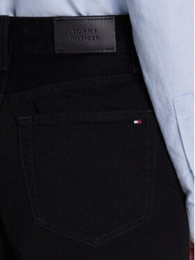 Tommy Hilfiger Jeansy 70's WW0WW48254 Czarny Wide Leg