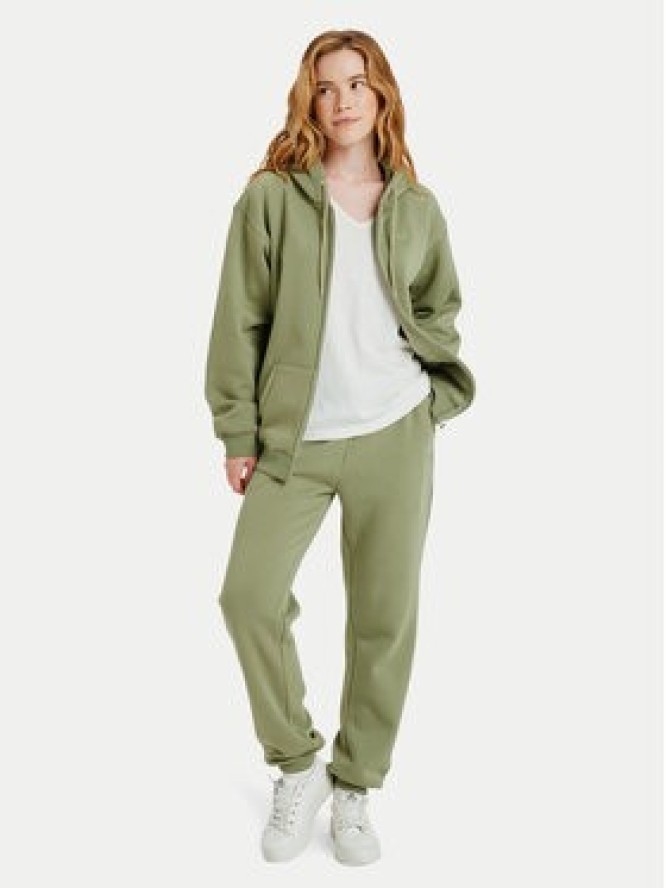 Roxy Spodnie dresowe Surf Stoked Pant Brushed ERJFB03491 Zielony Regular Fit