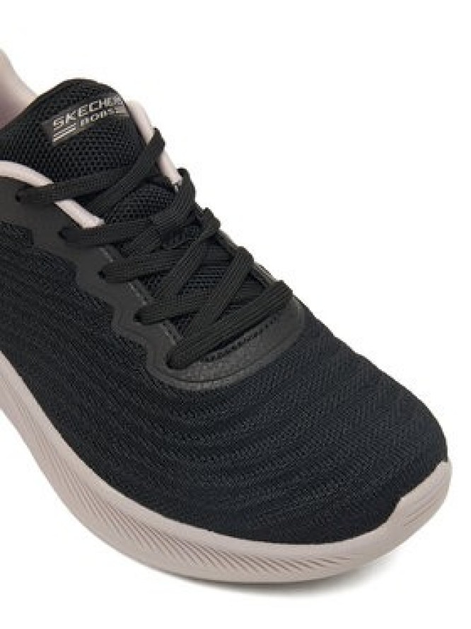 Skechers Sneakersy Bobs Moda Flex 117731/BLK Czarny