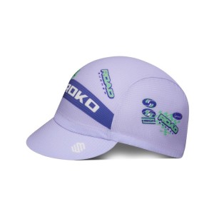 Czapeczka kolarska retro Kolarstwo Siroko Classique Purple
