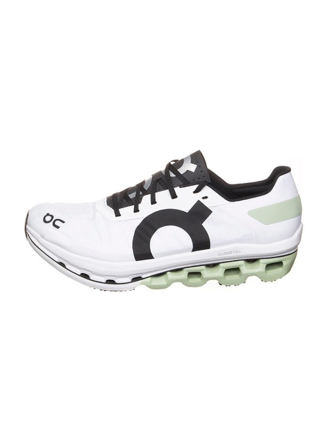 ON RUNNING Buty "Cloudboom Echo" w kolorze biało-zielonym do biegania rozmiar: 36,5