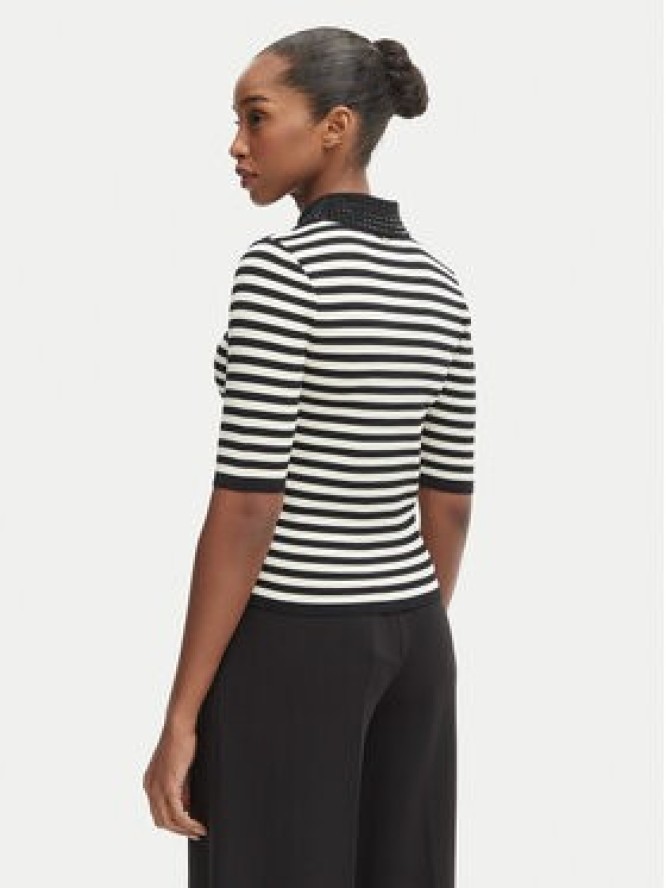 LOLA CASADEMUNT Bluzka LS2615114 Czarny Regular Fit