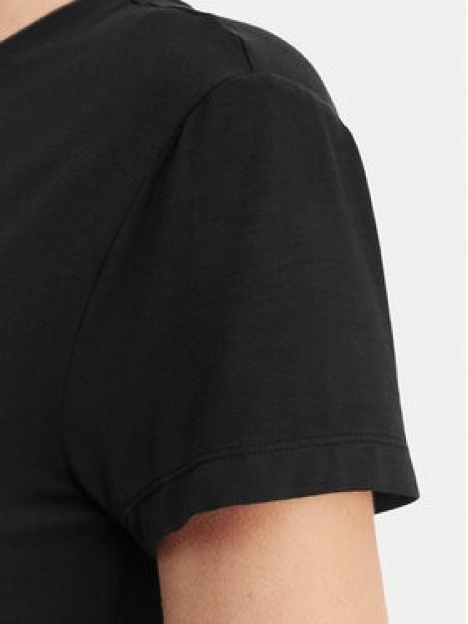 Emporio Armani T-Shirt EW000408 AF19024 UC001 Czarny Regular Fit