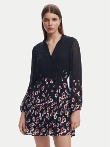 Desigual Sukienka koszulowa 25SWVW31 Czarny Regular Fit