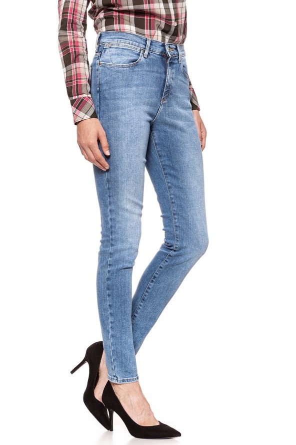 WRANGLER HIGH RISE SKINNY BEST BLUE W27HX794O 112128148