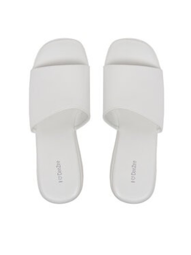 DeeZee Klapki E0014-1 Biały