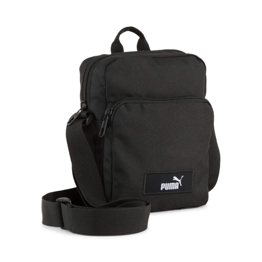 TOREBKA LISTONOSZKA SASZETKA PUMA 091488-01 czarna na ramię