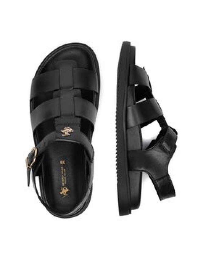 Beverly Hills Polo Club Sandały EO-WI16-SERDINIA-03 Czarny