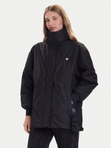Guess Kurtka zimowa V5BL13 WHHZ2 Czarny Regular Fit