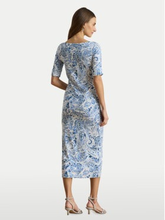 LAUREN RALPH LAUREN Sukienka codzienna 200B22023001 Niebieski jasny Slim Fit