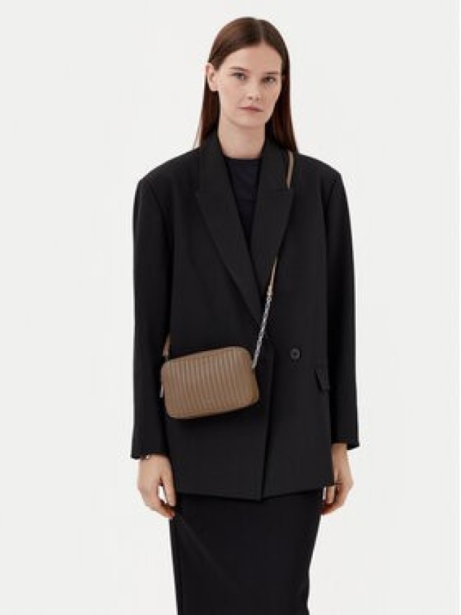 Calvin Klein Torebka Mini Line Quilt Camera Bag K60K613078 Szary