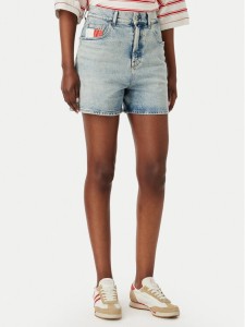 Tommy Jeans Szorty jeansowe DW0DW22893 Niebieski Mom Fit