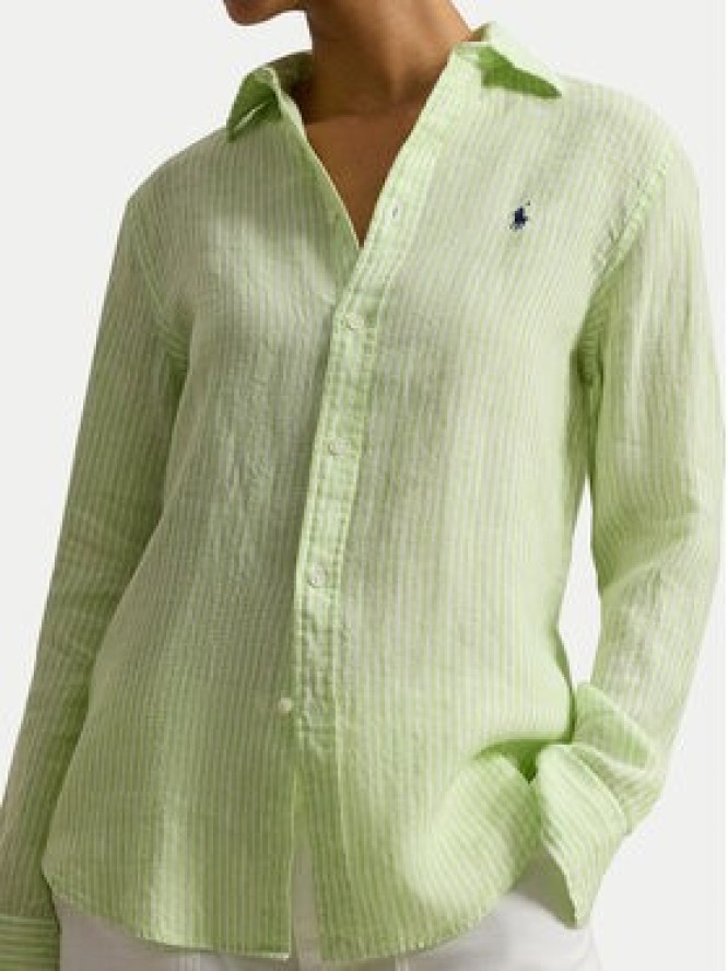 Polo Ralph Lauren Koszula 211A96158001 Zielony Classic Fit