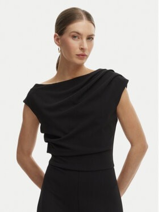 Rinascimento Kombinezon CFC0020254002 Czarny Regular Fit