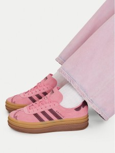 adidas Sneakersy Gazelle Bold IH6697 Różowy