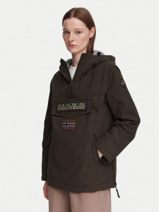 Napapijri Kurtka anorak Rainforest W Pkt 4 NP0A4GM6 Brązowy Regular Fit