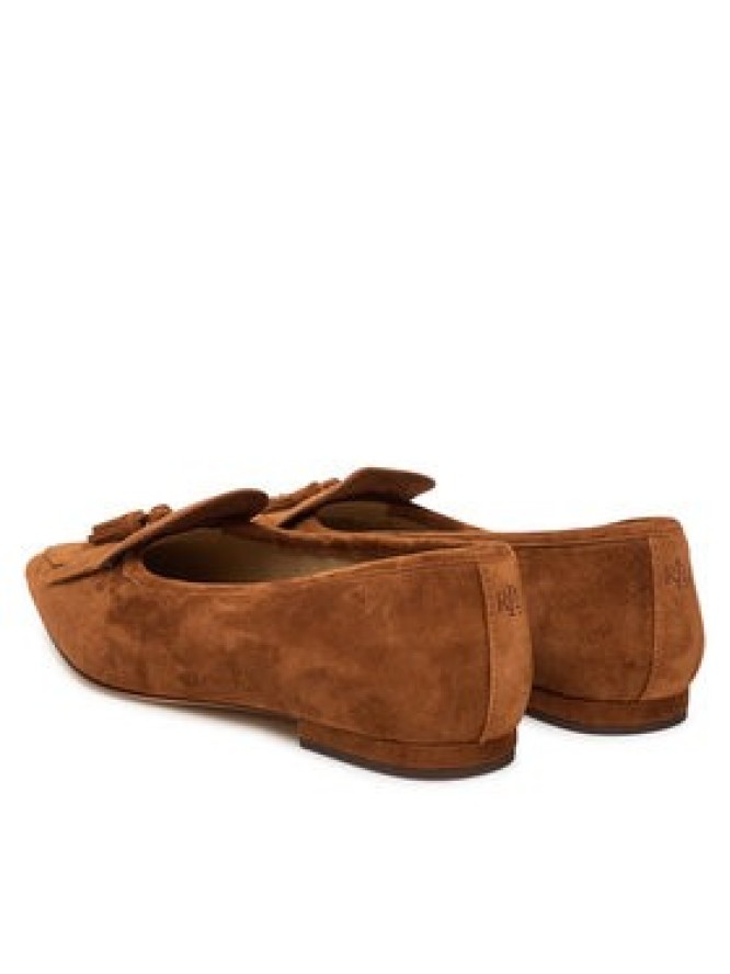 LAUREN RALPH LAUREN Baleriny 802P04175002 Brązowy