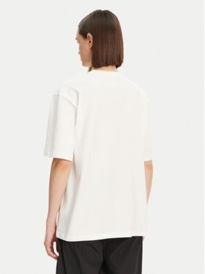 adidas T-Shirt Essentials Boyfriend JC8967 Biały Oversize