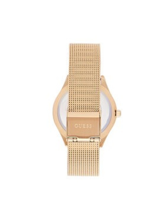 Guess Zegarek Glitz Plaque GW0835L2 Złoty
