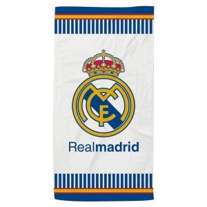 Real Madryt ręcznik plażowy junior 70x140 cm beach towel mikrofibra
