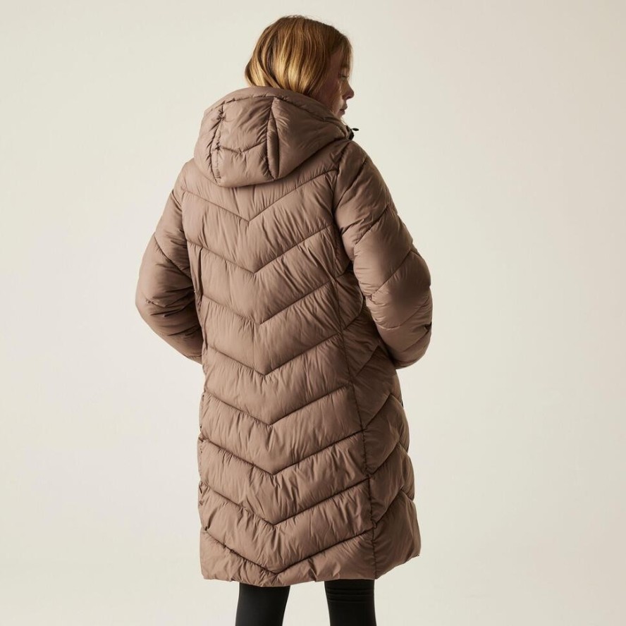 Płaszcz damski zimowy ocieplany Anita