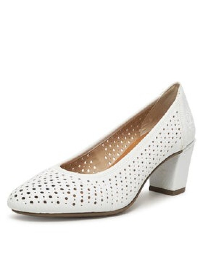 Rieker Czółenka CEO-41057-80 Biały