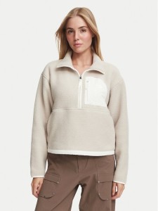 The North Face Polar Yumiori Off-Peak NF0A8EV0 Beżowy jasny Relaxed Fit