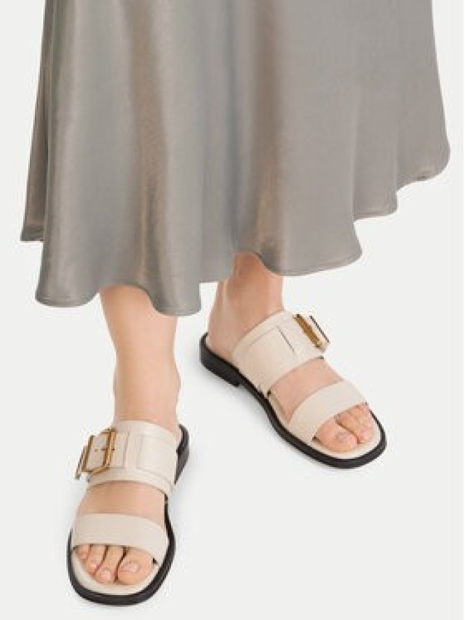 Badura Klapki LOTUS-118261 Biały