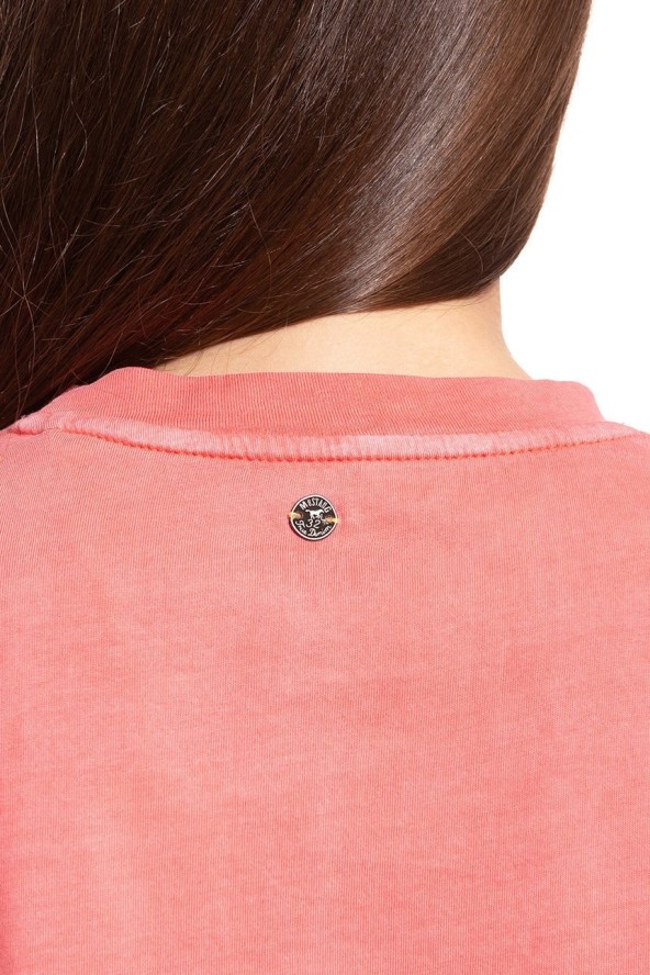 MUSTANG T SHIRT DAMSKI Alina C Print Porcelain Rose 1009475 8204