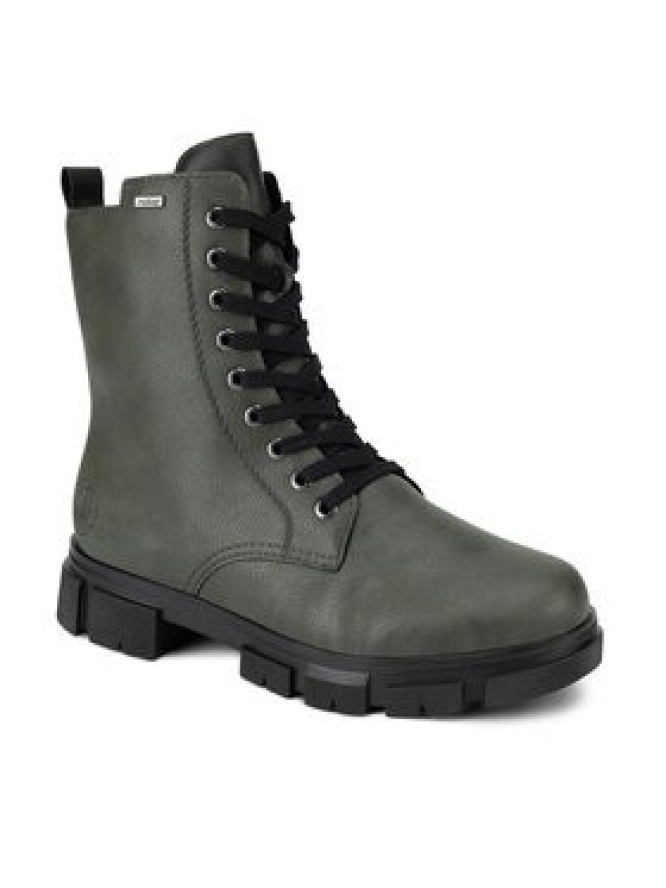 Rieker Botki Y7102-52 Zielony