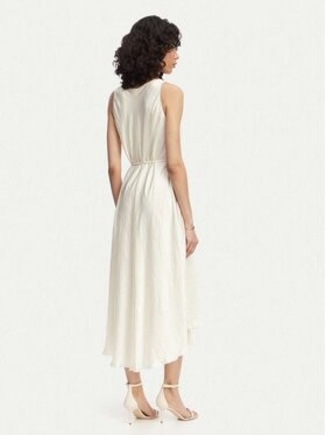 Marella Sukienka letnia Alcool 2613221015 Écru Regular Fit