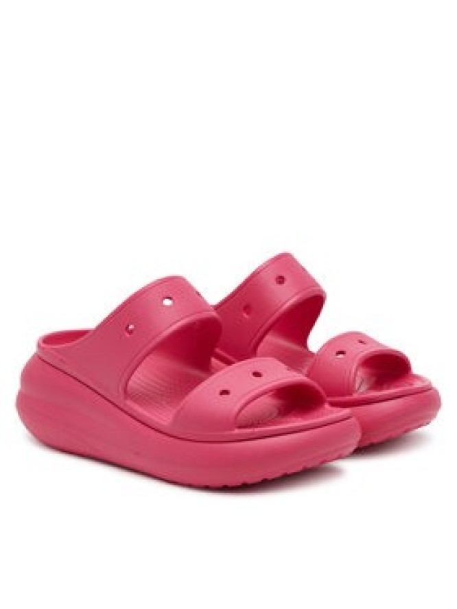 Crocs Klapki Classic Crush Sandal 207670 Różowy