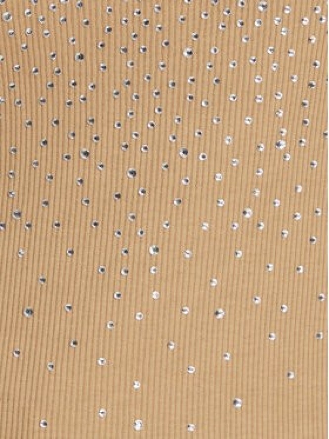 Rinascimento Top CFC0124040003 Beżowy Regular Fit