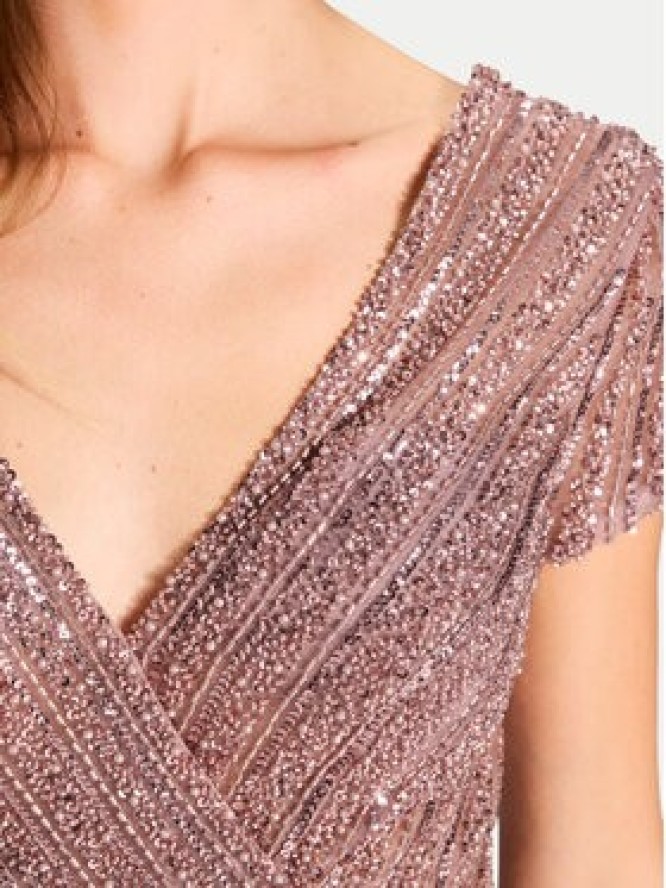 Hey Kyla Sukienka wieczorowa 5AJ002HK Różowy Regular Fit