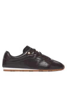 Tommy Hilfiger Sneakersy Bella Sneaker Leather FW0FW09495 Brązowy