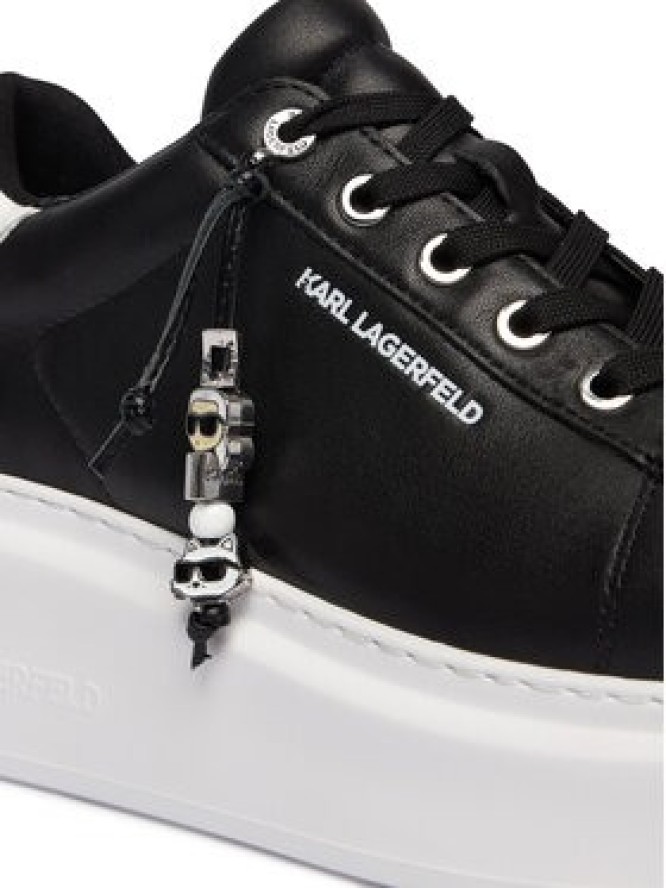 KARL LAGERFELD Sneakersy Anakapri KL63516 Czarny