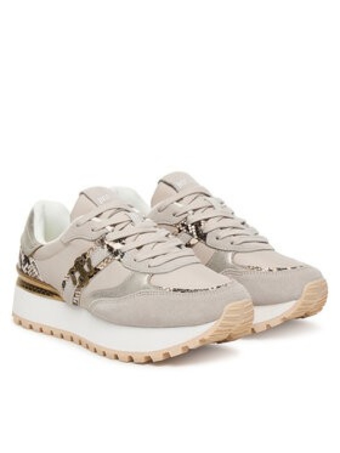 Just Cavalli Sneakersy 80RA3SJ2 ZSE68 Beżowy