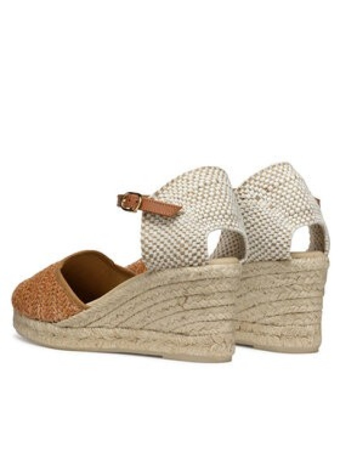 Geox Espadryle D Gelsa Low D55NGE 02MLM C5006 Brązowy