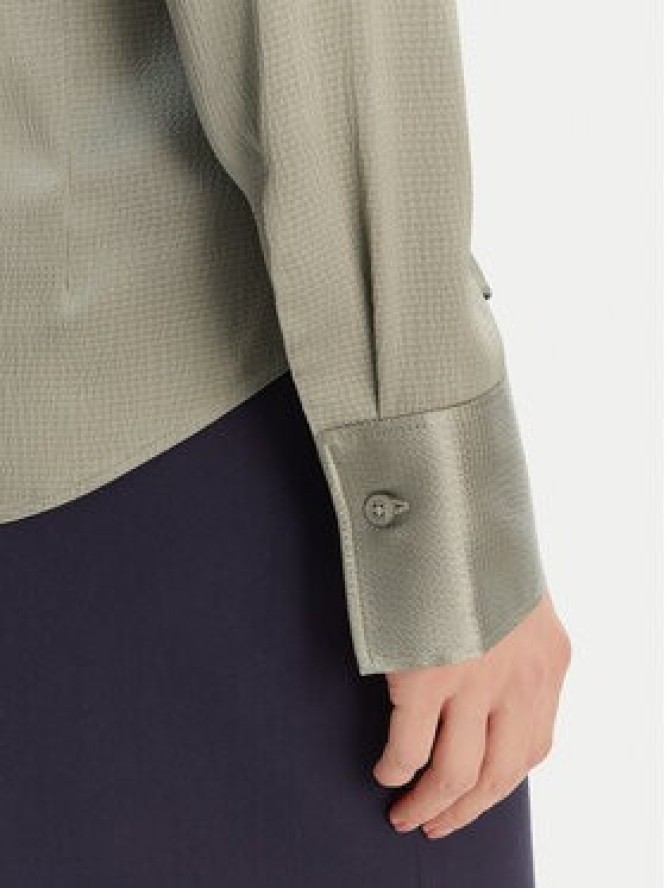 Calvin Klein Koszula Hammered LV044F129G Beżowy Regular Fit