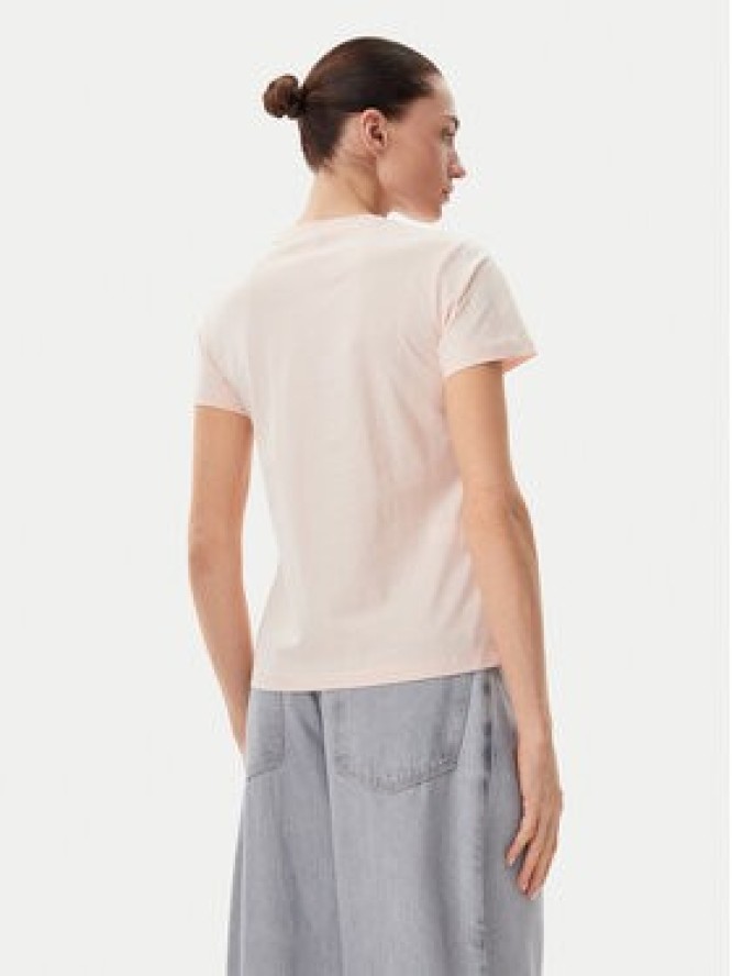 PINKO T-Shirt Quentin 100535 A2G7 Różowy Regular Fit