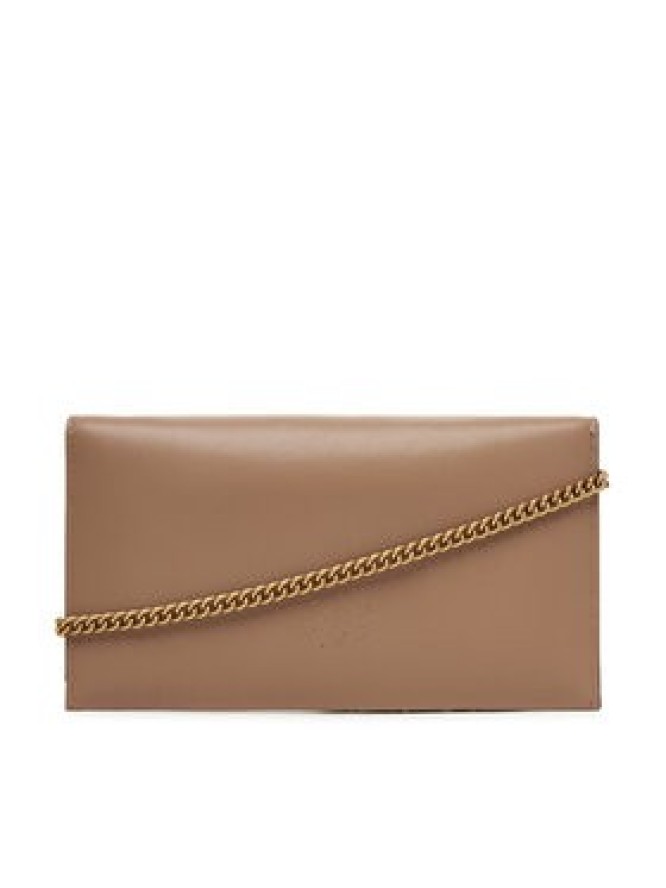PINKO Torebka Flat Purse Mini AI 25-26 PCPL 105347 A0F1 Brązowy