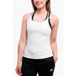 Koszulka damska adidas Studio Slim Strappy Back Tank Top